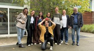 Groepsfoto van viral-mi consortium